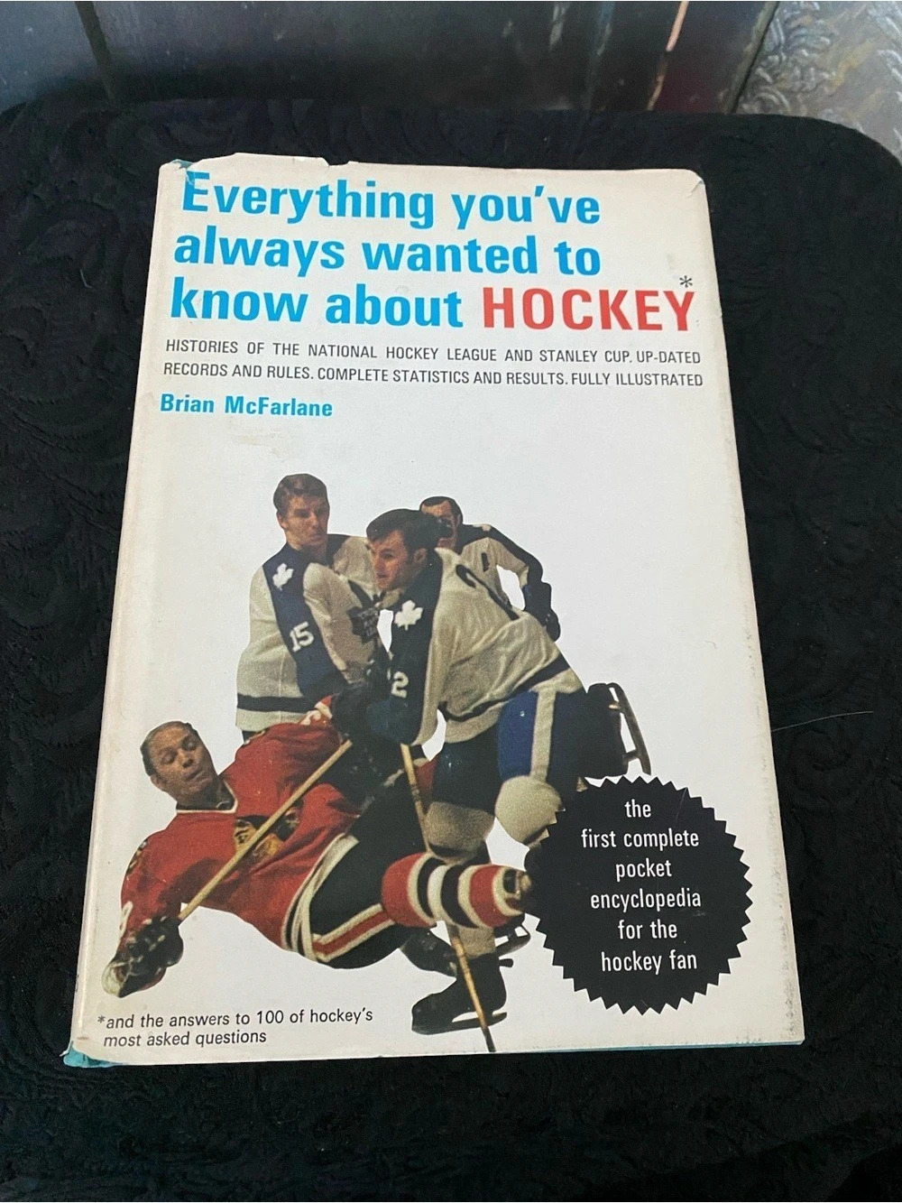 Scribners Everything You've Always Wanted to Know About Hockey Book 1971
